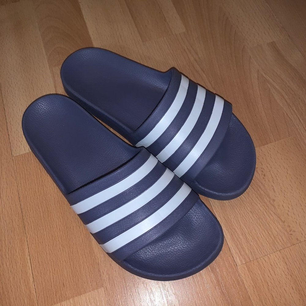 Adidas slides navy